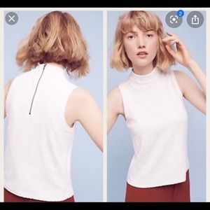 Anthropologie | Postmark mock neck tank top